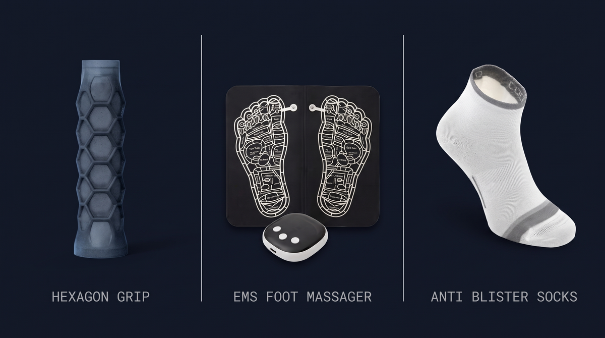 Recovery gear lineup