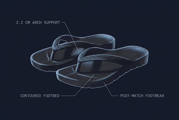 Recovery Flip Flops - VIBORA ACTIVE