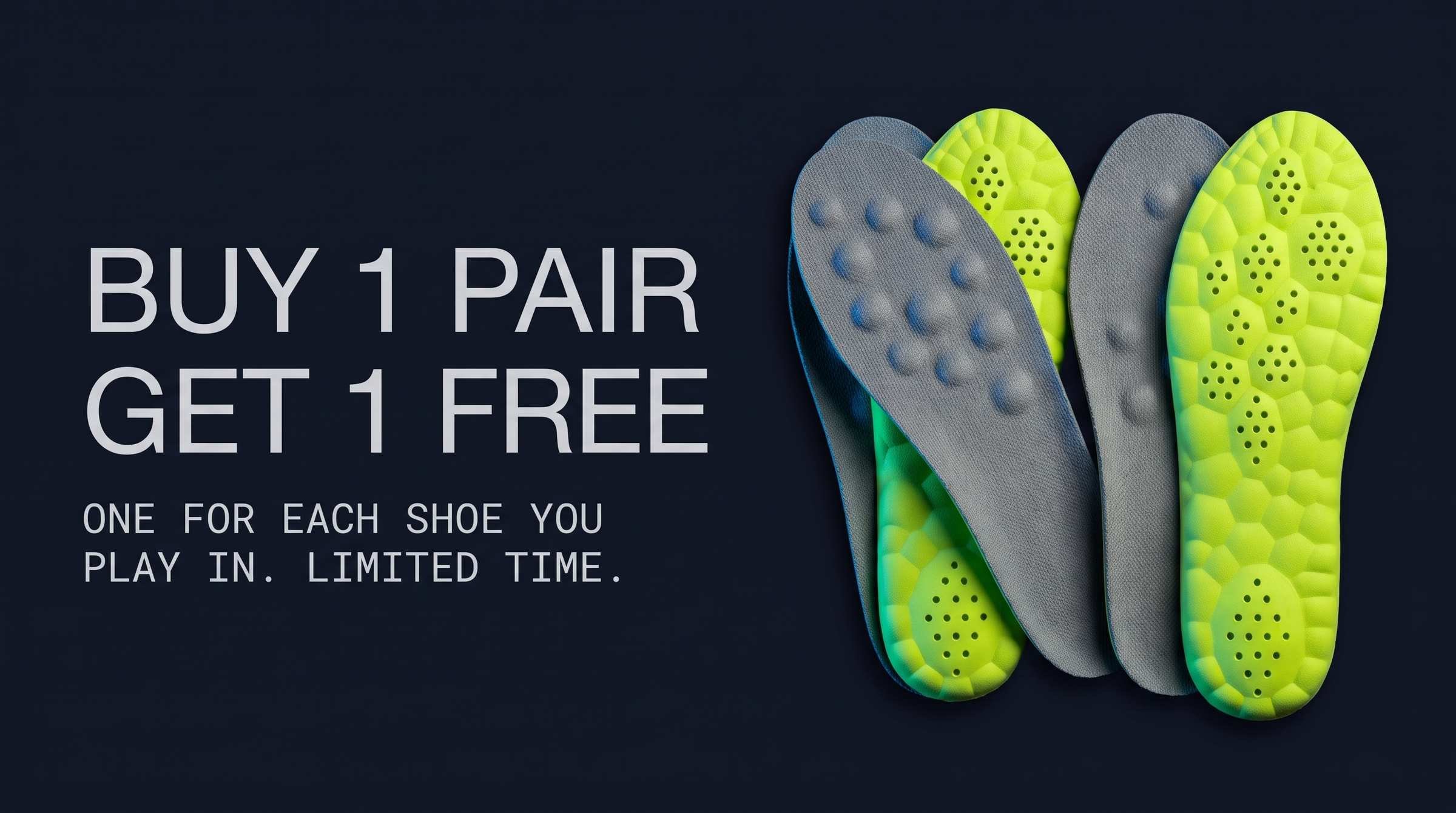 Buy 1 pair, get 1 free